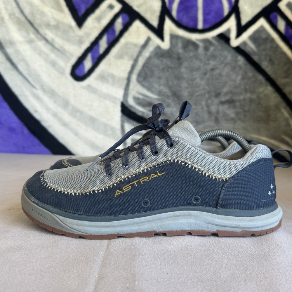 Size M8/W9 - Astral Shoes Mens Typhoon Navy Brewer 3.0 Athletic Sneakers
